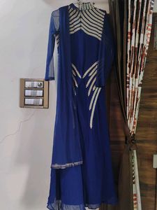 Elegant Blue  Set with Embellishments