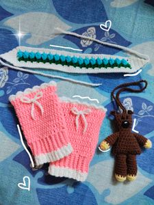 Handmade Crochet Set 🧶✨