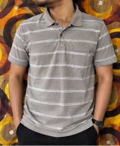 Striped Polo t shirt