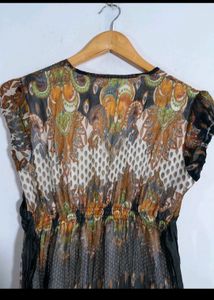 Polyster Multicoloured Dress