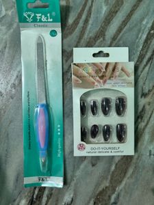 Kele Powder Puff Set and nails tool