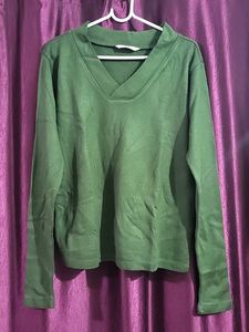 Dressberry Olive Green Pullover