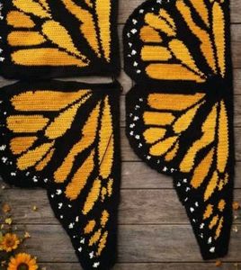 Monarch Butterfly Wing cardigan