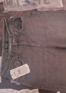SHEIN Gray Wash Jeans - Stylish Denim