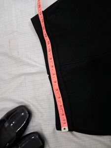 winter Black Shorts