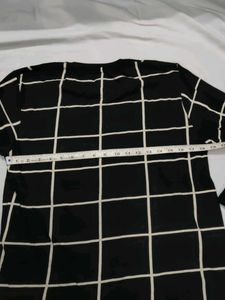 Checkered Long Sleeve T-Shirt