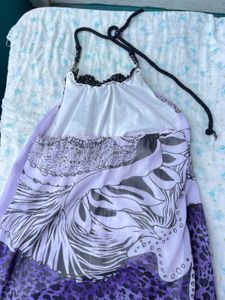y2k halterneck dress