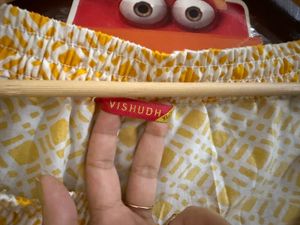 Yellow And White Palazzo