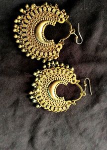Layered Key &amp; Lock Necklace + earring set