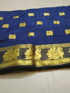 Beautiful Peacock Design Saree