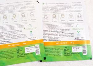 Mamaearth Ubtan Sheet Masks Pack Of 2⃣
