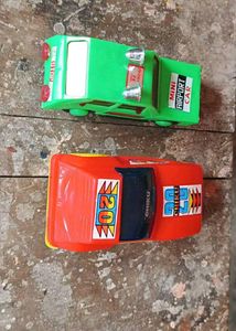 Vintage Wind-up Toy Cars &amp; Binoculars Set