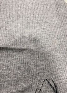 uniqlo Grey Ribbed  Skirt