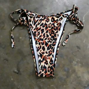 Leopard Print Bikini panty Bra set