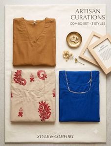 COMBO OF 3 KURTIS