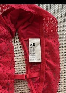 H&amp;M Lace Bralette - Red