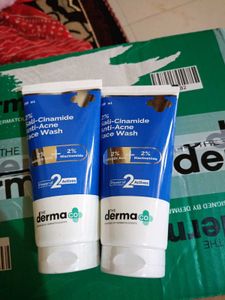 The Derma Co. Anti-Acne Face Wash (2 Tubes)
