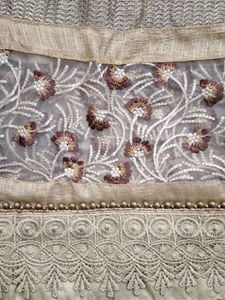 Beautiful Saree with Intricate Embroidery