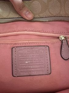 Coach Signature Tote Bag
