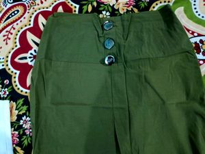 3 piece olive dress