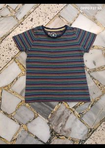 40. Rainbow Striped T-Shirt