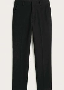 Men's Black Formal Trousers
