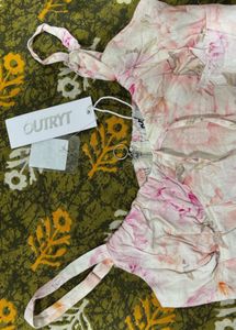 OUTRYT Floral Corset Top