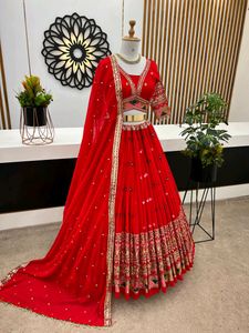 Beautiful Red Lehenga Wedding Collections