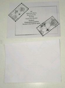 15 Labels great rating with flower design