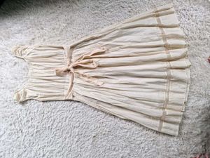 vintage Boho Cream Sundress