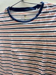 Striped Crew Neck T-Shirt