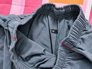 Men's Grey Athletic Capris