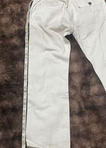 Guess (Authentic) White  Baggy Jeans