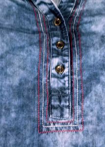 Denim Kurti and jeans