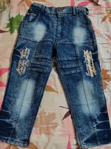 Blue Shaded Geans For Boys/girls