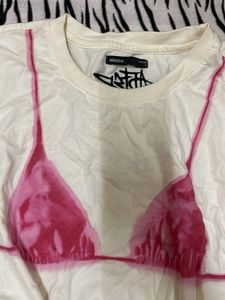 y2k bikini T-shirt
