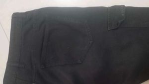 HIGHLANDER Black Cargo Pants
