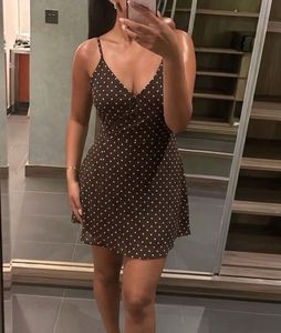 Polka Dot Mini Dress