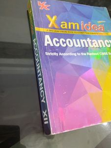 Accountancy Examidea Class 12 Cbse