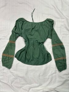 Smocked Mermaid Cotton Top