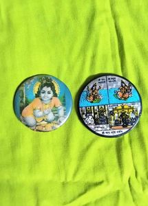 Vintage Hindu Religious Fridge Magnet Home Decor