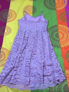 Lace Fit and Flare Dress