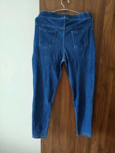 Blue Denim Jeggings