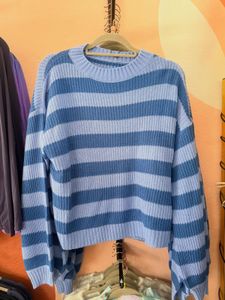 Cozy Striped Knit Sweater