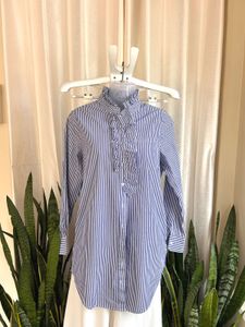 Pure cotton checkered shirt with pocket