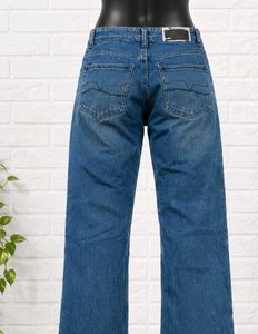 Vintage Wide Leg Blue Jeans