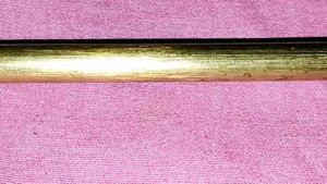 Vintage Brass Cylinder Blow Whistle