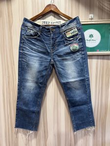 Jeep Spirit Blue Stone Washed Regular Fit Jeans