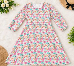 Floral Print Midi Dress
