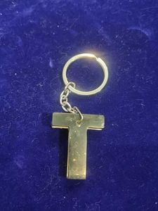 Alphabet "T" Keychain